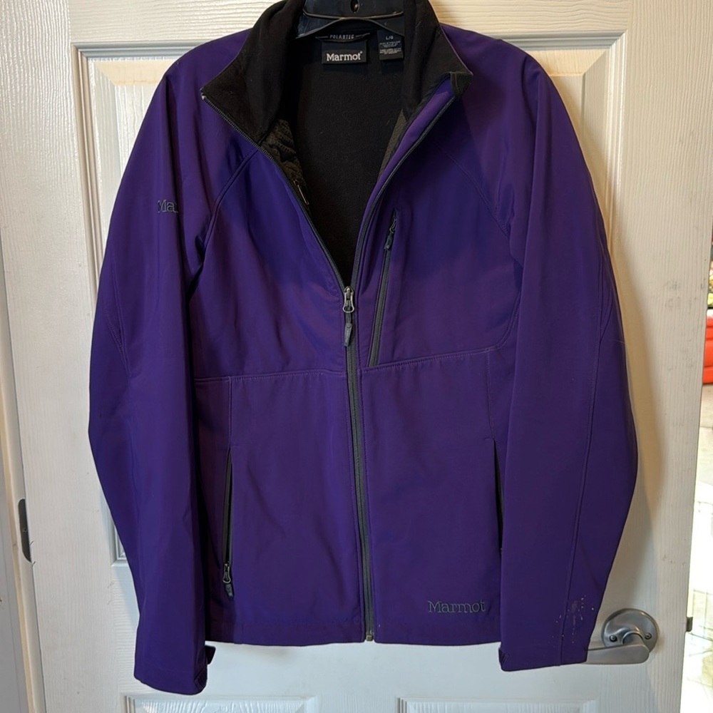 Womens marmot Polartec softshell large